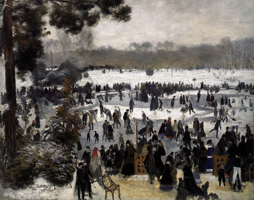 Hand painted reproduction Winter series