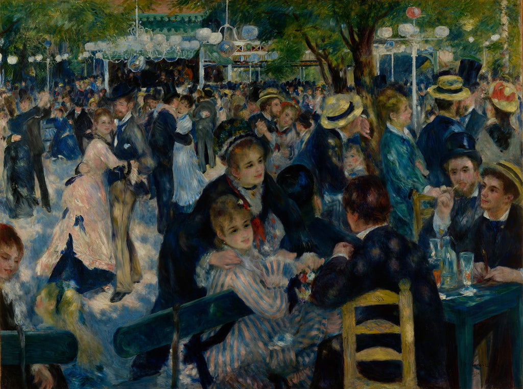 Luncheon of the Boating Party
Painting by Pierre-Auguste Renoir fully hand-painted