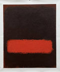 Black and Red by Mark Rothko, Oil Painting Reproduction on Linen Canvas